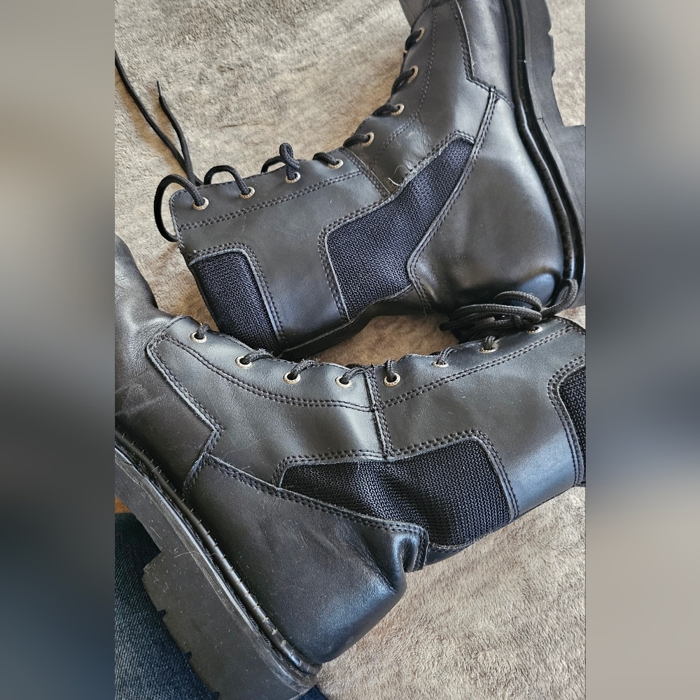 Harley-Davidson Paraspinna Men's Motorcycle Boots Black Size 11 - Picture 13 of 13